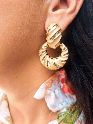 σκουλαρίκια f & l accessories