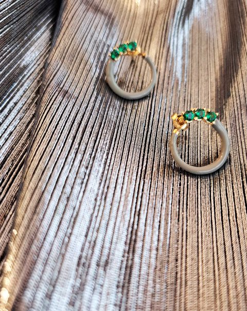 σκουλαρίκια f & l accessories