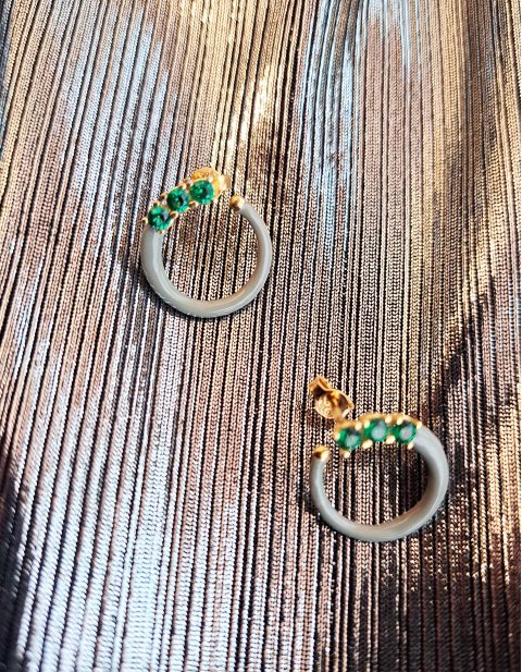 σκουλαρίκια f & l accessories